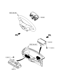 56900G5100WK-MODULE ASSY-STRG WHEEL AIR BAG