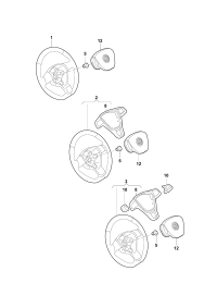 18D419091N-Steering wheel