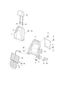 56D881806BITL-Back cover (leather) corn silk beige