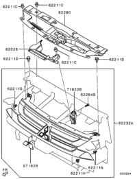7450B145-COVER,FR BUMPER