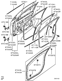 5700B687-PANEL ASSY FR. DOOR