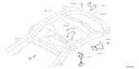 572101LB9D-CARRIER ASSY SPARE TIRE