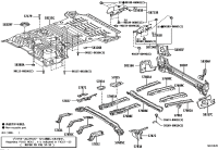 5717960030-BOLT, FLOOR CROSSMEMBER