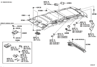 9046707049B9-CLIP, ROOF
