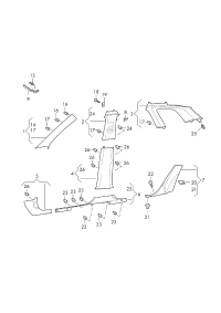 2GG867233A-Trim-a pillar
