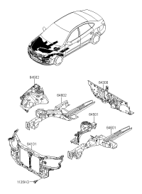 645010Q001-PANEL ASSY-FNDR APRON LH