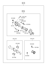 581013LA10-PAD KIT-FR DISC BRAKE