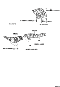 581510F030-INSULATOR, FRONT FLOOR HEAT, NO.1