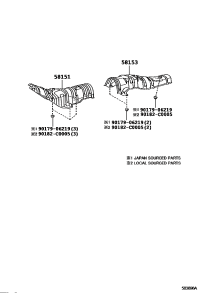 5815302131-INSULATOR, FRONT FLOOR HEAT, NO.2