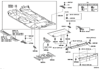 584580G020-Bracket, deck board, no.1 rh