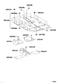 585100R050C0-CARPET ASSY, FLOOR