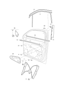 L55G837462-Window regulator without m