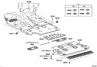 5855660051-SILENCER, REAR FLOOR