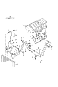 4F0317817AB-PIPE-HEAT EXCH/PORCAYENNE/TOUR
