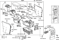 5891048320A3-BOX ASSY, CONSOLE, REAR