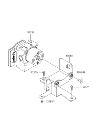 5896022530-BRACKET-H/MODULE