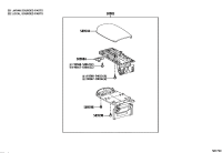 58908YK010-Lock sub-assy, console compartment door