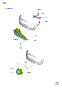 JB3B15201AC-DRL ASSY F