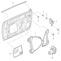 5C5837461B-WINDOW WINDER LH FRT/A6