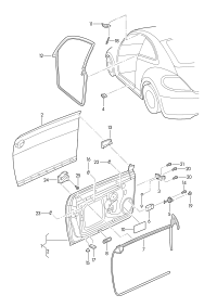 5C5831055K-Fit door: