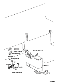 8545036030-MOTOR ASSY, DOOR CONTROL
