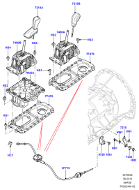 LR039941-Knob-control lever