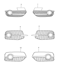 L8U0807681ASP9-Grille-air guide