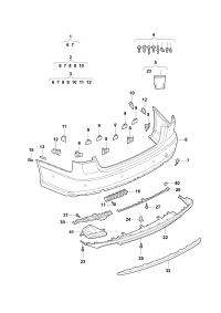 L4GD807067DGRU-Bumper cover l