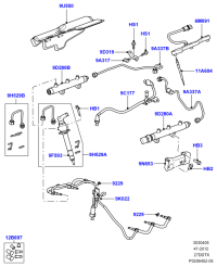 LR020020-Fuel feed manifold
