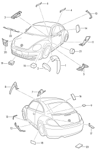 5C5864238-Insulator, fender