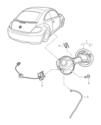 5C5809857C-Cap, fuel filler, w/reservoir