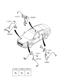 59810C3000-Sensor assy-fr abs.lh