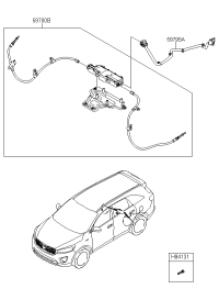 59700C5800-PARKING BRAKE ASSY-ELECTRONIC