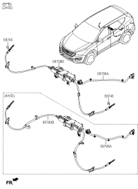 59700A1800-PARKING BRAKE ASSY-ELECTRONIC