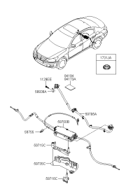 597003M500-PARKING BRAKE ASSY-ELECTRONIC