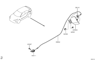 5943A172-HOOK ASSY,FUEL FILLER LID