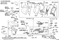 7201007040-ADJUSTER ASSY, FRONT SEAT, RH