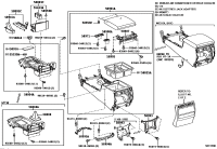 5890560420A1-DOOR SUB-ASSY, CONSOLE COMPARTMENT