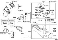 5561802290C0-HOLDER CONSOLE BOX CUP
