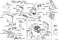 5562048160-HOLDER ASSY, INSTRUMENT PANEL CUP