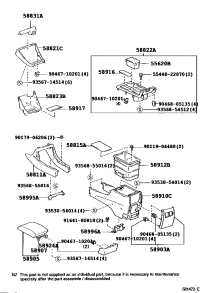 5562033120-HOLDER, INSTRUMENT PANEL CUP