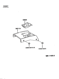 5880860010-COVER SUB-ASSY, SHIFTING HOLE