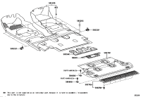 5851060E20A0-CARPET ASSY, FLOOR, FRONT