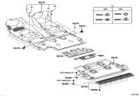 5857060D80C1-CARPET ASSY, FLOOR, REAR