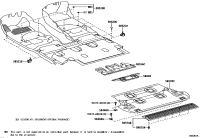 5851060D60E0-CARPET ASSY, FLOOR