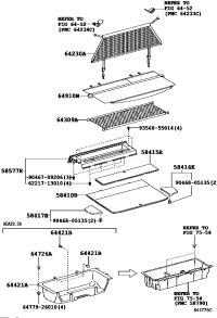 5857142090-TRAY, LUGGAGE COMPARTMENT