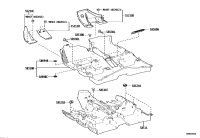 55213F4040-INSULATOR, DASH PANEL HEAT, NO.1