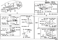 5840153070-Board sub-assy, rear floor, no.1