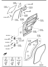 KR1172661-Glass, qtr window, rh