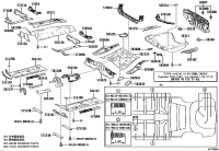 5765502030-Member, rear floor cross, no.4